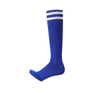 Floso Mens Striped Hockey Socks (Pack of 3) / Blue